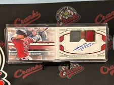 SETH BEER 2022 National Treasures Dual Mem AUTO Booklet 13/99 DIAMONDBACKS