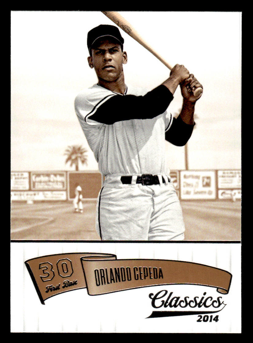 2014 Panini Classics #102 Orlando Cepeda Card San Francisco Giants