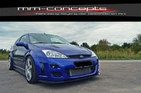 CUP Spoilerlippe Schwarz FüR Ford Focus RS MK1 Bj. 02-03 Front Diffusor Schwert