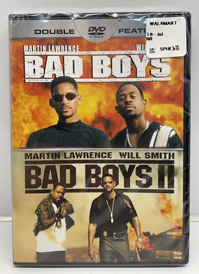 Bad Boys / Bad Boys II (New Sealed DVD See Photos!) Will Smith