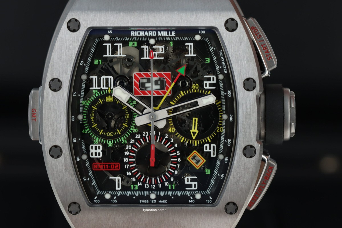 Richard Mille RM11-02 Chronograph Flyback GMT Dual Timezone