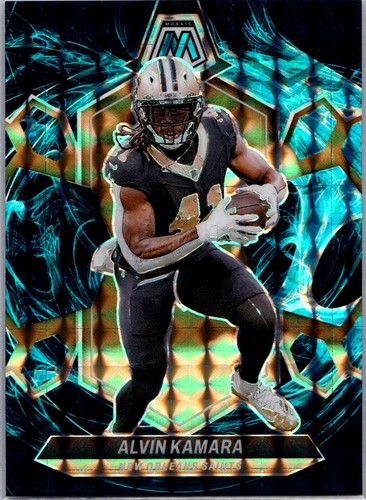 Alvin Kamara [Genesis] #156 2024 Panini Mosaic card