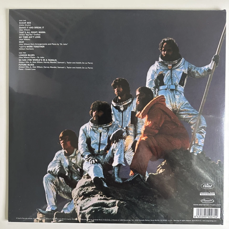 CANNED HEAT FUTURE BLUES 180 GRAM GATEFOLD LP NEW - Image 2 of 2