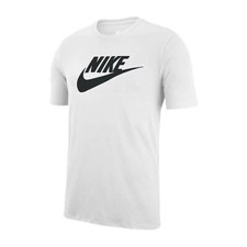 Nike Men's T-Shirt Athletic Logo Swoosh Printed Active Short Sleeve Tee