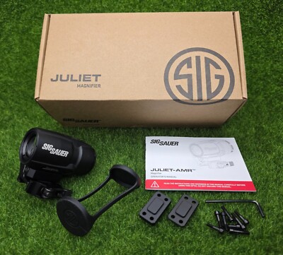 Sig Sauer JULIET3T-AMR Compact Magnifier, 3x22mm, Powercam, Black #SOJ3MT01