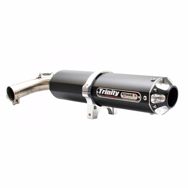 2016-2024 Yamaha YXZ1000R Trinity Racing Slip on Exhaust Black