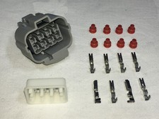 NTK Lambda Female 8 Pin Sensor Connector Plug Kit MoTeC Haltech Link ECU