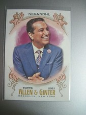 2021 TOPPS ALLEN & GINTER KEVIN NEGANDHI #219