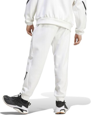 Adidas Men's Z.N.E. ZNE Jogger Sweatpants Pants White Black Adidas Men's Z.N.E. ZNE Jogger Sweatpants Pants White Black