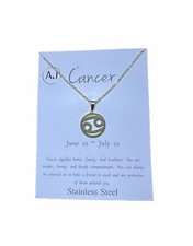Cancer Zodiac Necklace