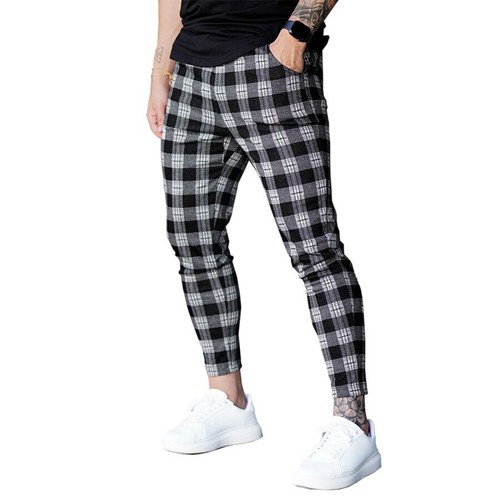 Chándal a cuadros de moda para hombres | Fruugo ES