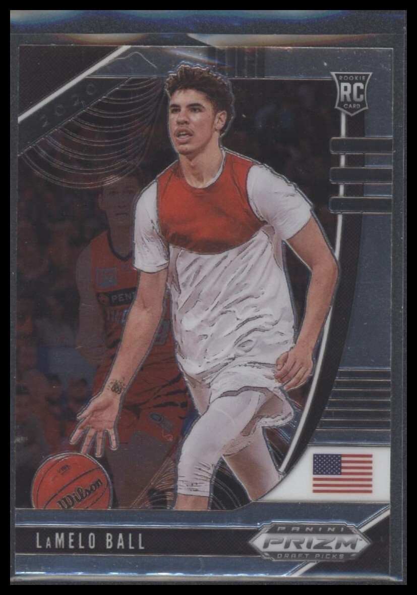 2020-21 Panini Prizm Draft Picks - #43 LaMelo Ball (RC)
