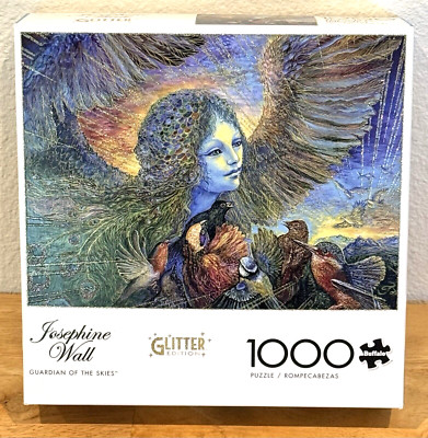 JOSEPHINE WALL GUARDIANS OF THE SKY GLITTER EDITION 1000pc PUZZLE BUFFALO GAMES