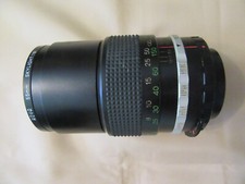 Soligor tele auto 1:2.8 f=135mm 55ø Lens with skylight filter and case
