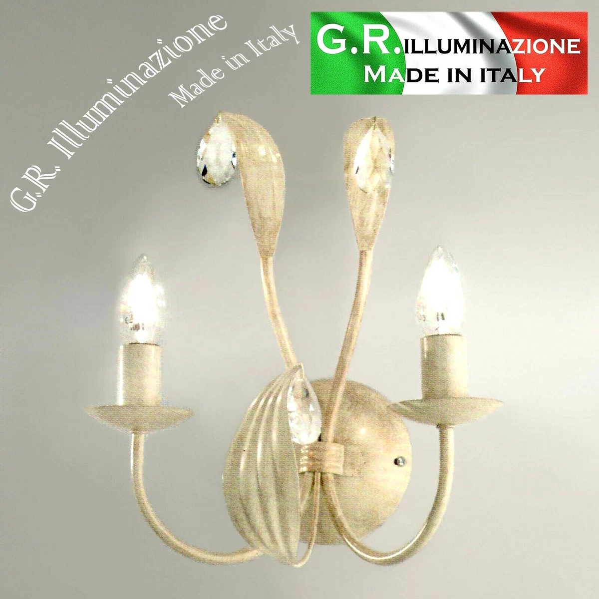Acquista applique LED da parete Perenz collezione Sway in metallo bianco