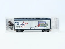 N Scale Micro-Trains MTL 02100386 WV West Virginia State 40' Box Car #1863