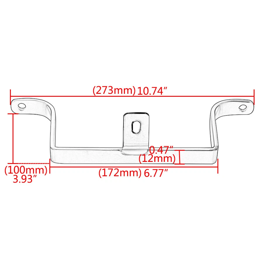 For Harley Tour Electra Street Glide Rear Saddlebag to Fender Support Bracket - Изображение 2 из 4