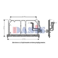 Kondensator Klimaanlage KlimaküHler FüR Opel Corsa B 73_ 78_ 79_ 1.0I 12V