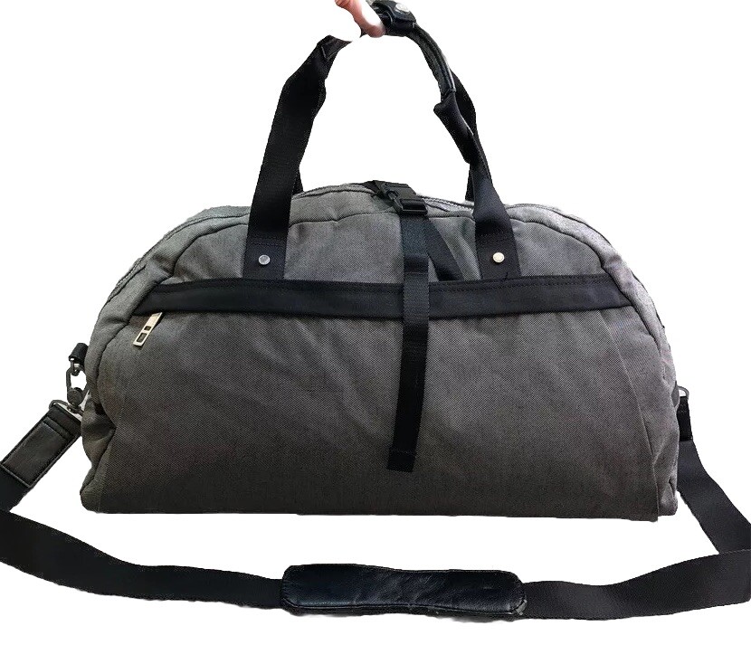 Lululemon All You Need Duffel Bag Womens Large Black White Lululemon All You Need Duffel Bag Womens Large Black White