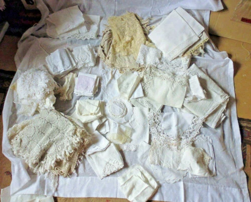 Textiles du XIXe siècle napperon en dentelle