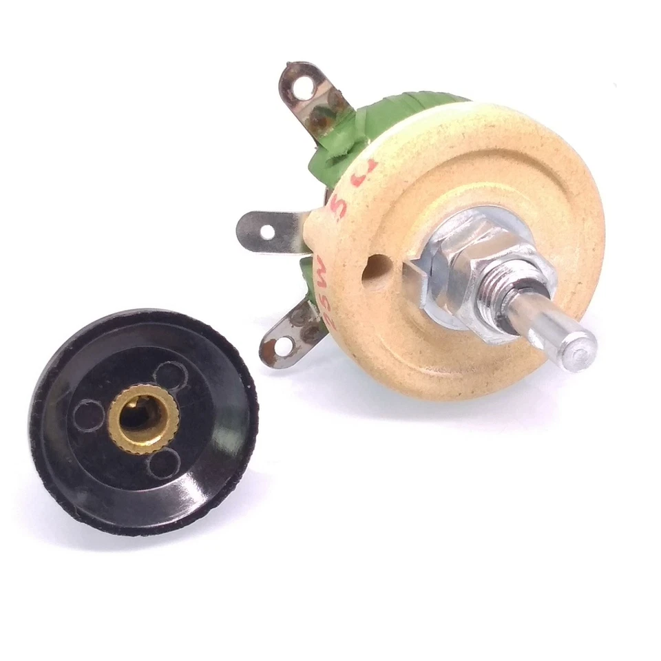 25 W 5 Ohm Hochleistungs-Drahtpotentiometer, Rheostat, variabler Widerstand - Bild 3 von 4