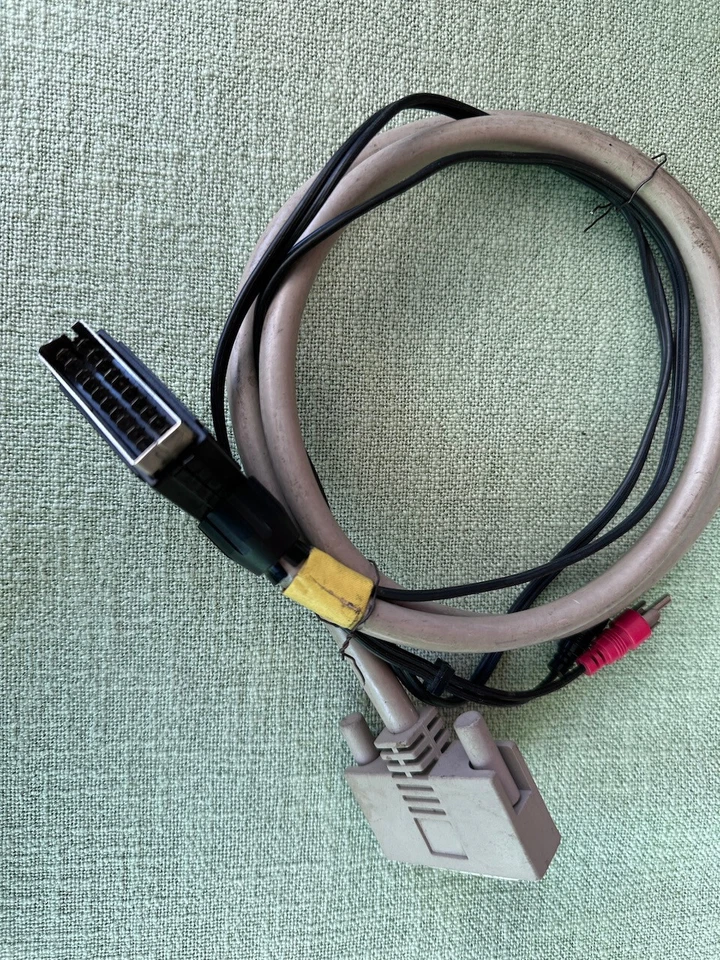 Commodore Monitor Kabel / Skart Kabel ( 1 x ), Defekt ? #08 25 - Bild 2 von 4