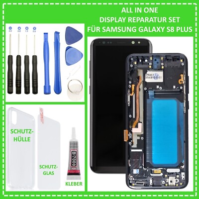 Display für Samsung Galaxy S8 PLUS SM-G955 S8+ LCD QHD Bildschirm Touch Screen