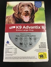 K9 ADVANTIX II For Extra Large Dogsover 55 Lbs 6 Month Dose 4295