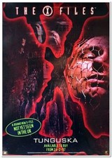 Listing image for X-FILES - FILE 7: TUNGUSKA - 1997 - Original UK DVD Poster - DAVID DUCHOVNY