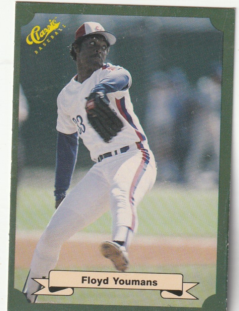 FREE SHIPPING-MINT-1987 Classic Floyd Youmans #98 EXPOS