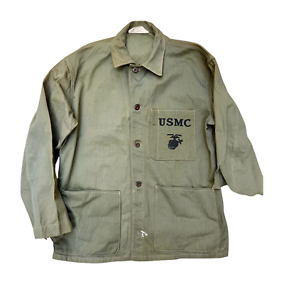 USMC P-41 HBT Jacket Size 38 Military 40s Vintage Used | eBay USMC P-41 HBT Jacket Size 38 Military 40s Vintage Used | eBay