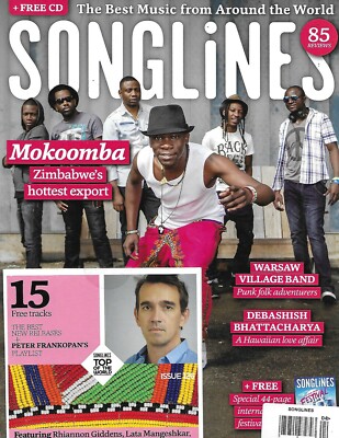 Songlines Magazine Mokoomba Warsaw Village Band Debashish Bhattacharya CD 2017 