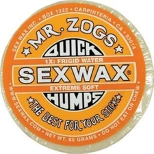 Quick Humps 1x Yellow - Extreme Soft - Single Bar Surf Wax