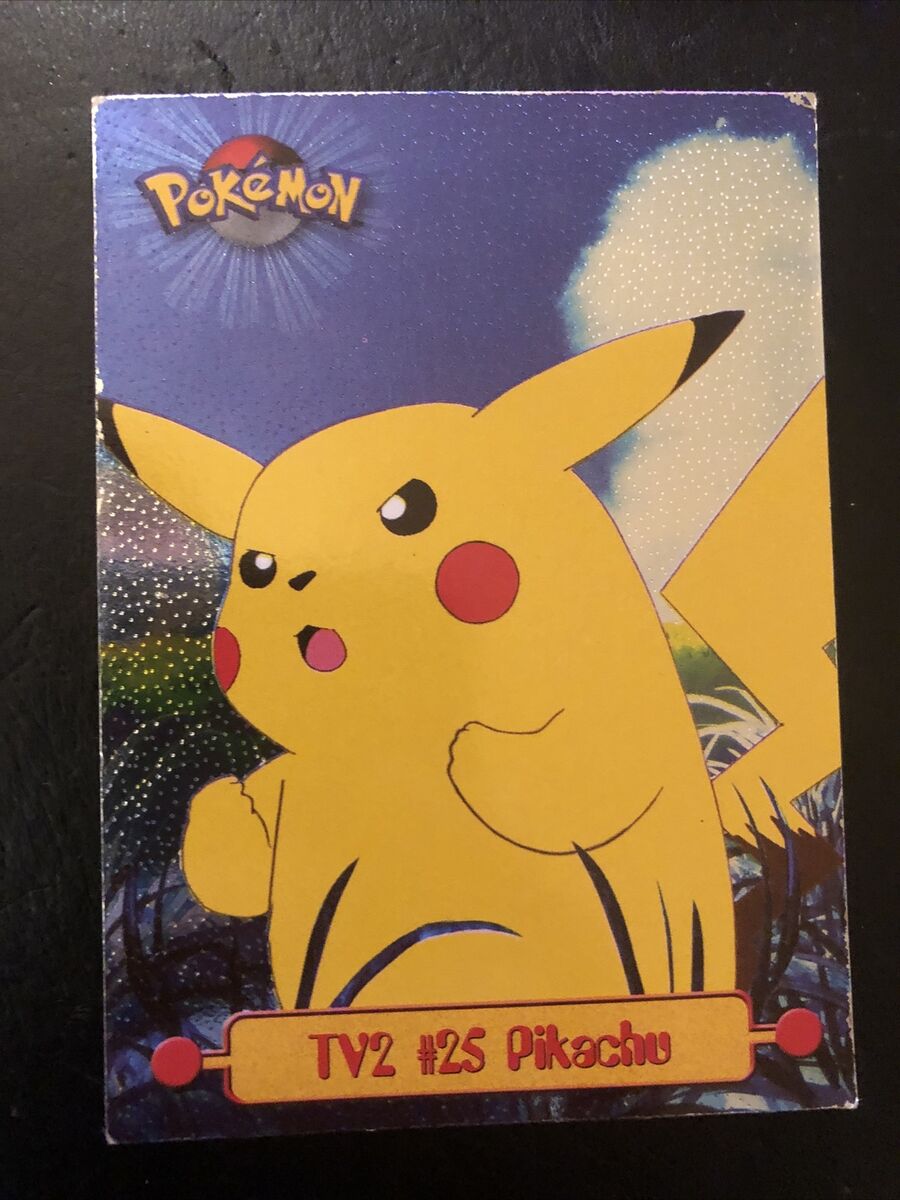 TV2 #25 Pikachu Holo Foil - TOPPS TV Animation Edition TV2 #25 Pikachu Holo Foil - TOPPS TV Animation Edition