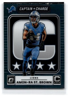 2025 DONRUSS OPTIC #2 Amon-Ra St. Brown Captain in Charge | eBay
