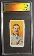 1909-11 T206 - Frank Chance - HOF - POLAR BEAR - MBA 1.5 FAIR+