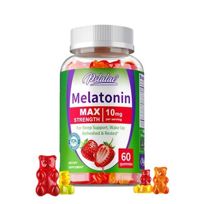Sleep Gummies 60pcs - Night Sleep Aid, Improve Sleep Quality, Relax and Calm