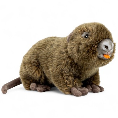 Carl Dick Biberratte, Nutria ca. 25cm, Plüschtier, Kuscheltier