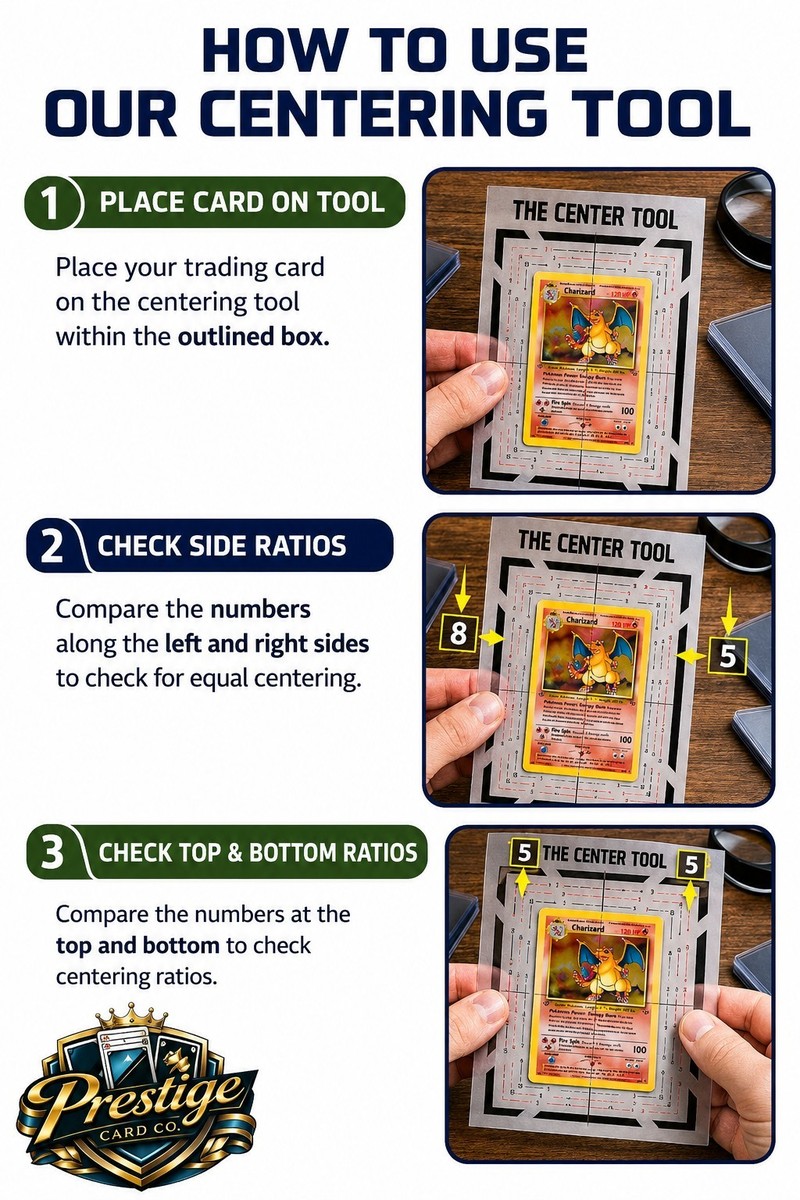 card centering tool pokemon Brigruk The Center Tool Card Grading