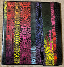 Vintage 1989 MEAD Trapper Keeper - Designer Series Notebook - 3 Ring Binder