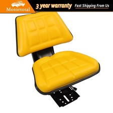 Yellow Tractor Suspension Seat For John Deere 5200 5210 5300 5310 5510