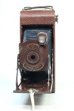 Kodak NO. 1A POCKET KODAK JUNIOR SERIES II BROWN  WITH CASE VERY RARE