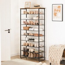 HOOBRO Shoe Rack Shoe Organizer Shelf Shoe Storage Unit for 27-36 Pairs of Shoes
