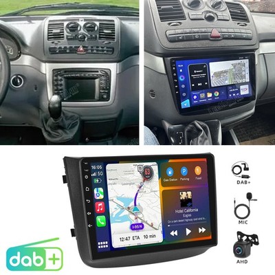 DAB+ 2+64G Für Mercedes Benz Vito Viano W639 Carplay Autoradio Android 15.0 KAM