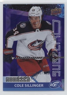 2021-22 Upper Deck Ice Sub Zero Rookie 250/999 Cole Sillinger #SZ-26 12zm