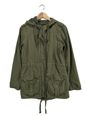 LTB Kapuzenjacke Damen Jacke Gr. DE 36 khaki Casual-Look