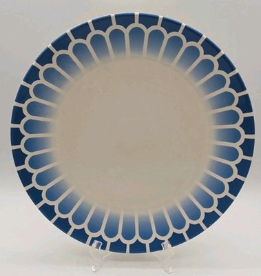 Martha Stewart Macy's Lorraine Stencil Dinner Plate Gerbera Cobalt Replacement