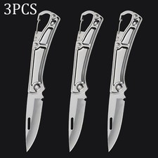 3/18PCS Stainless Steel Kitchen Utility Meat Cleaver Boning Chopper Knife