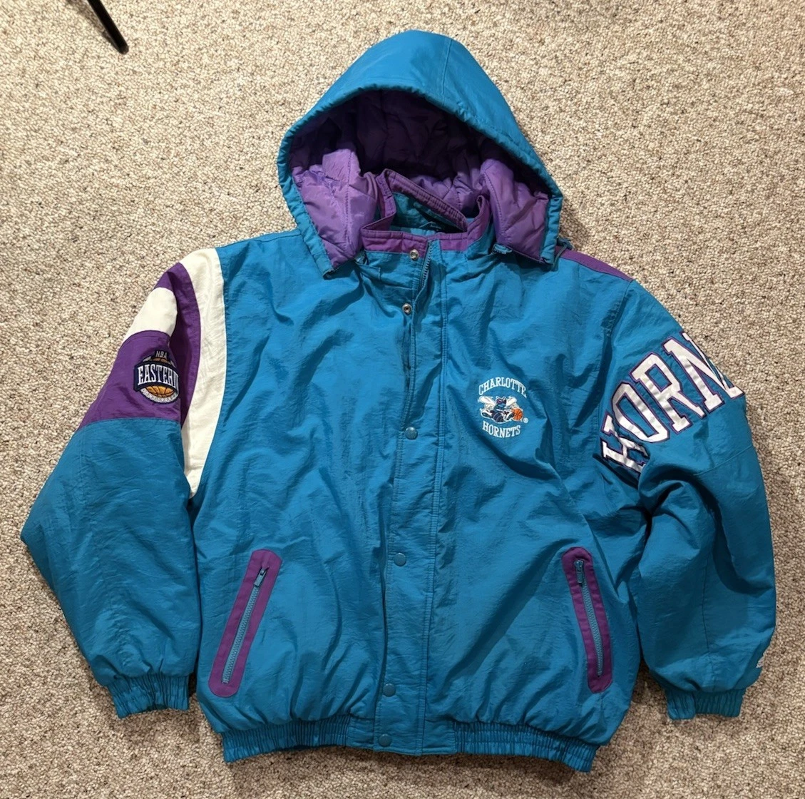 Starter Charlotte Hornets NBA Fan Jackets for sale | eBay