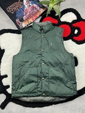 Vintage Polo Ralph Lauren Reversible Down Puffer Green/Gray Men's Vest Size M